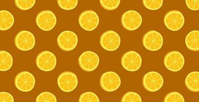 Panoramic pattern web background orange rings - Vector