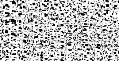 Grunge black lines and dots on a white background - Vector