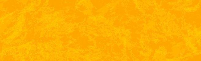 Orange panoramic abstract textured vibrant grunge background - Vector