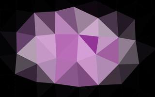 Light Purple vector polygon abstract layout.