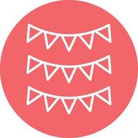 Garland Icon Style vector