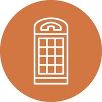 Phone Booth Icon Style