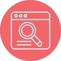 Search Engine Icon Style vector