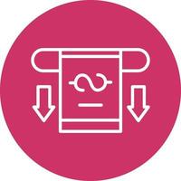 Withdraw Icon Style vector