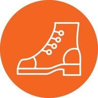 Boot Icon Style vector