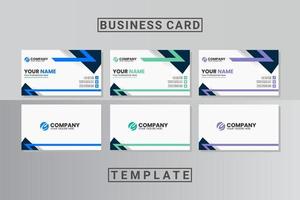 modern professional business card template