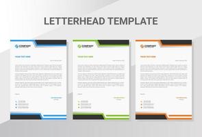 Business company letterhead template