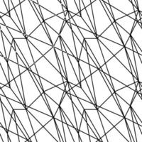 triangle mosaic of thin lines seamless pattern, background for wrapping paper textile vector
