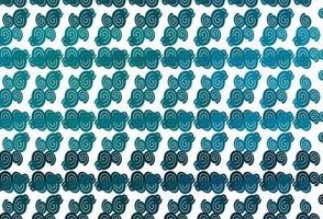 Light BLUE vector pattern with lines, ovals.