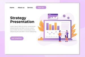 Unique Modern flat design concept of Business Analysis for website and mobile website. Landing page template. Easy to edit and customize. Vector illustration