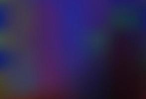 Dark BLUE vector abstract blurred template.