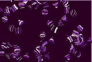 Light Purple vector pattern in polygonal style with circles.