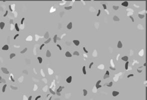 Light Silver, Gray vector texture with random forms.