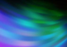 Dark Multicolor, Rainbow vector abstract background.