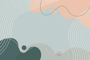 flat abstract liquid hand drawn background vector