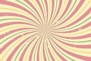 Abstract vintage retro sunburst background vector