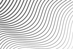 Elegant modern minimal abstract wavy lines vector