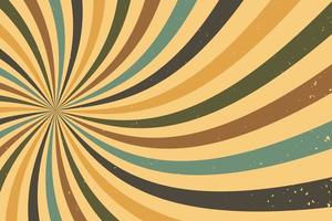 Abstract vintage retro sunburst background vector