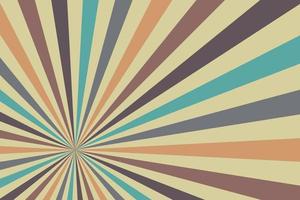 Abstract vintage retro sunburst background vector