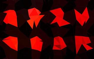 Light Red vector blurry triangle template.