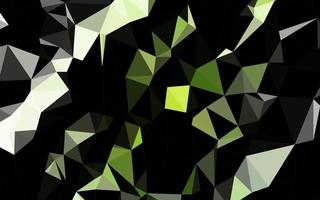 Light Green vector polygon abstract layout.