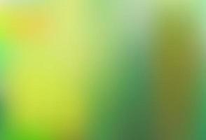 Light Green, Yellow vector bokeh and colorful pattern.