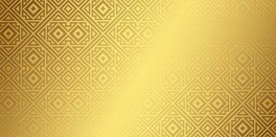 patrón de línea abstracta de oro elegante vector