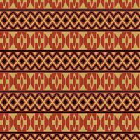 traditional folk indonesia batik tapis lampung south sumatra tribal ethnic pattern orange background vector