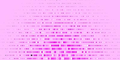 Dark Pink vector texture with disks.