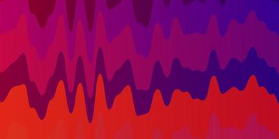 Light Pink, Yellow vector texture with wry lines.