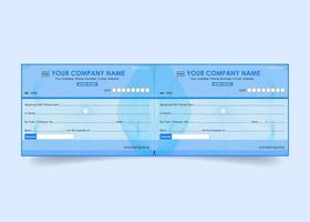 Money receipt template invoice cheque design with security line background vector