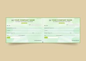 Money receipt template invoice cheque design with security line background vector