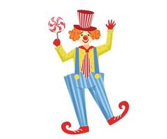 Funny Cartoon Clowns vector