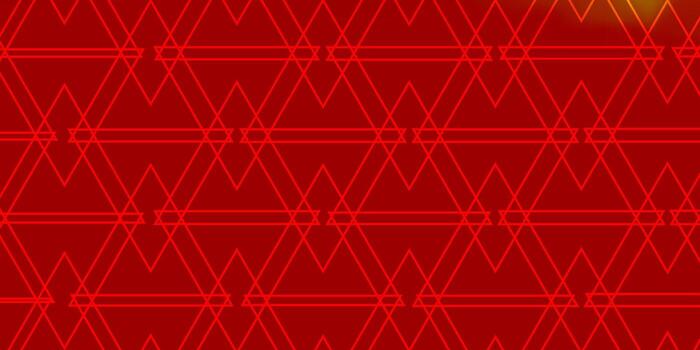 Light Orange vector layout with lines, triangles.