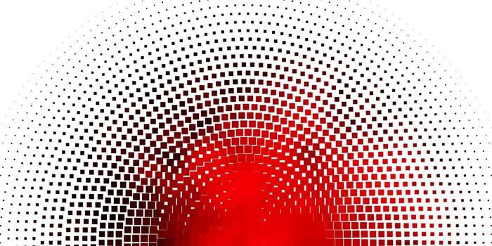 telón de fondo de vector rojo claro con rectángulos.
