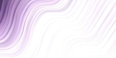 Light Purple vector texture with curves.