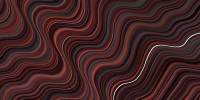 Dark Red vector pattern with lines.