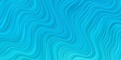 Light BLUE vector pattern with curves.