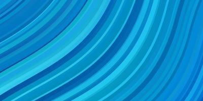 Light BLUE vector background with lines.