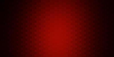 Dark Red vector background with rectangles.