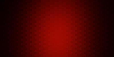 Dark Red vector background with rectangles.