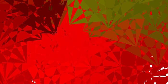 Dark Green, Red vector template with abstract forms.
