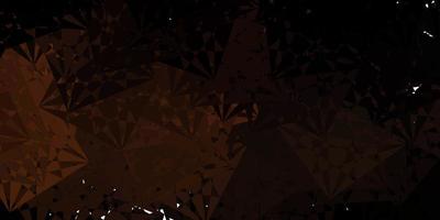 Light Brown vector layout with triangle forms.