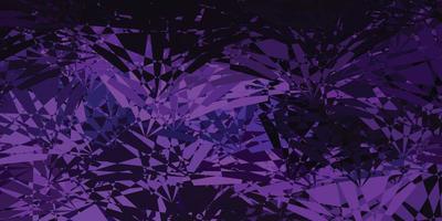 Dark Pink vector template with abstract forms.