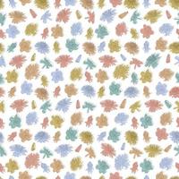 spring Floral botanical seamless pattern background suitable with summer blossom flowers for fashion prints, graphics, backgrounds and crafts vector