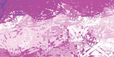 Light Pink vector pattern with abstract shapes.