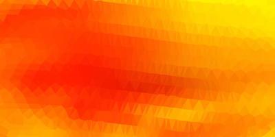 Light orange vector gradient polygon wallpaper.