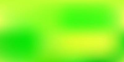 Light Green, Yellow vector gradient blur template.