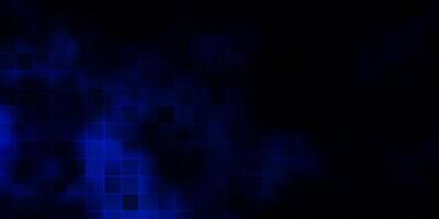 Dark BLUE vector layout with lines, rectangles.