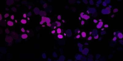 Dark pink vector template with abstract forms.